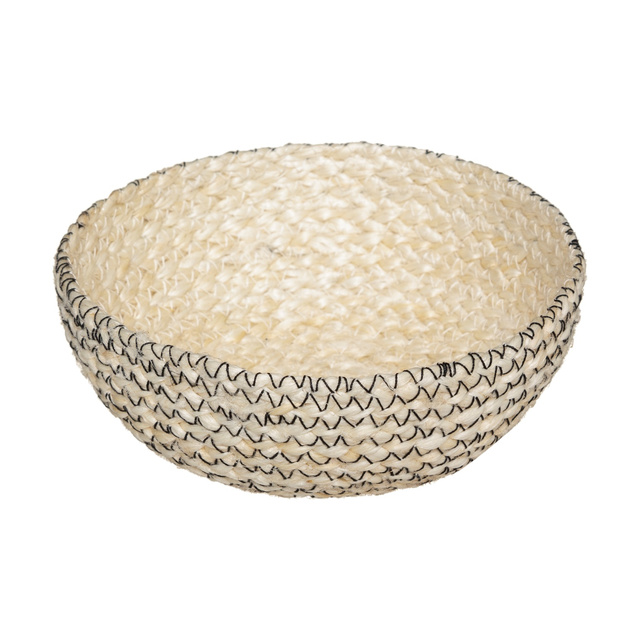 Set 4 coșuri decorative Safari, iută