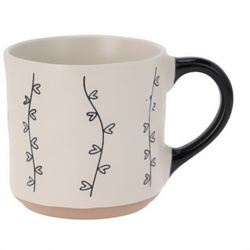 Cana din ceramica cu maner, 350 ml