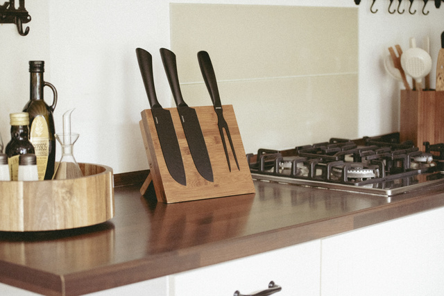 Suport magnetic pentru cuțite MESINA, bambus