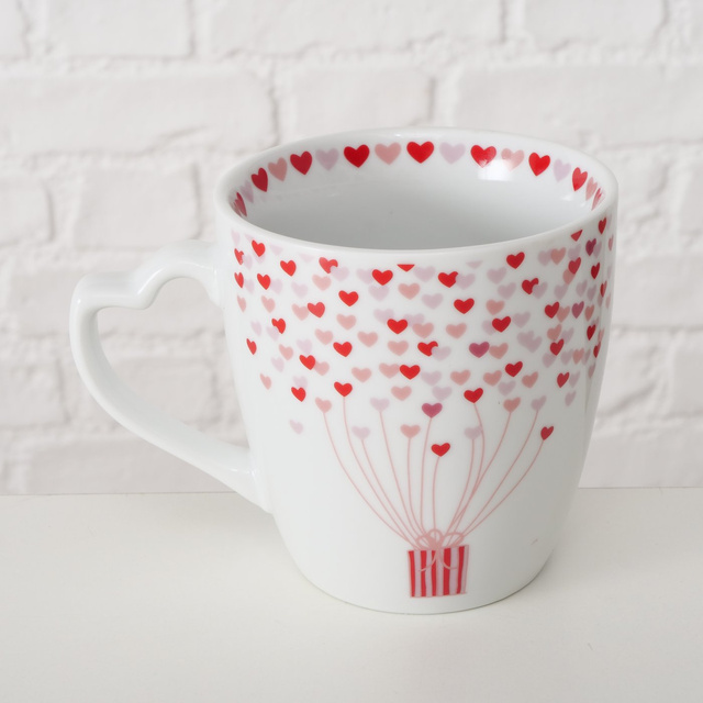 Set două căni pentru îndrăgostiți SHERINE, 480 ml