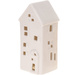 Casă decorativă din ceramică LED, 16 cm