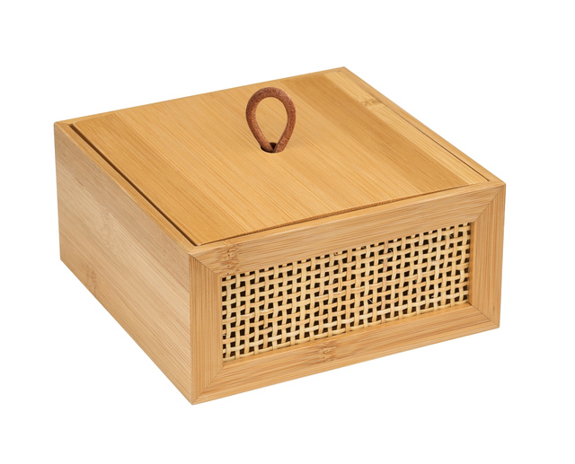 Cutie cosmetice ALLEGRE BAMBOO, 15 x 7 x 15 cm, WENKO