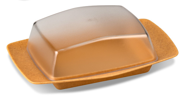 Cutie alimentara pentru unt RIO, Transparent, 12x6 cm, Koziol