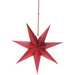 Decorațiune pentru fereastră, stea din hârtie, 45 cm
