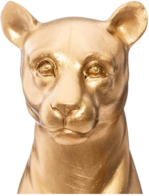 Figurină pantera, polirășină, înălțime 23 cm