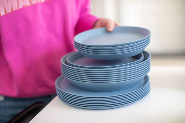 Farfurii pentru mic dejun CONNECT, Ø 20,5 cm, 4 bucati, KOZIOL