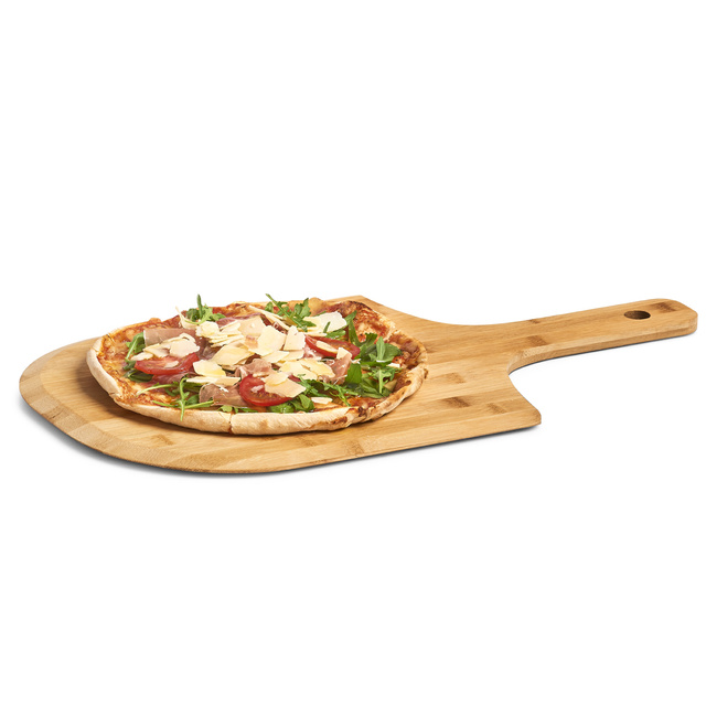 Blat de pizza din bambus, 53,5 x 30,5 cm