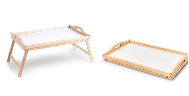 Meseu de mic dejun, tavă cu picioare, 51x32 cm, ZELLER