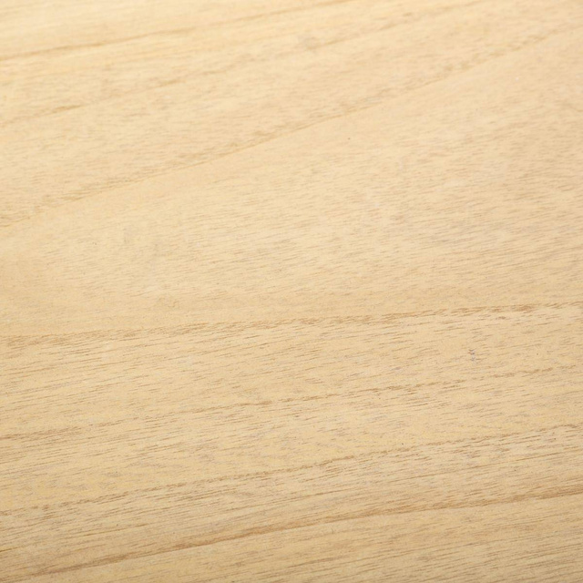 Masuta de cafea cu ceas si raft MECA, Ø 49 cm, metal