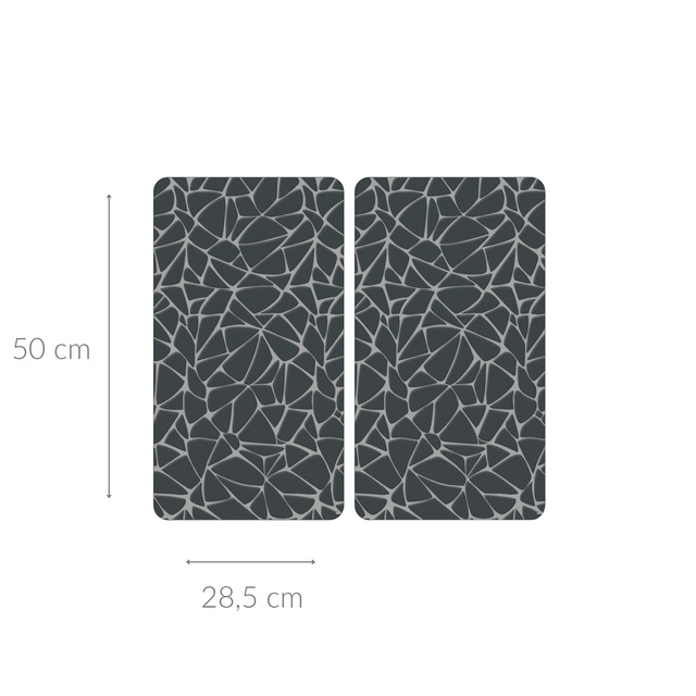 Plite de protectie pentru bucatarie din sticla securizata, mozaic