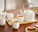 Set de ceai japonez TAVERO, ceramică, 6 piese