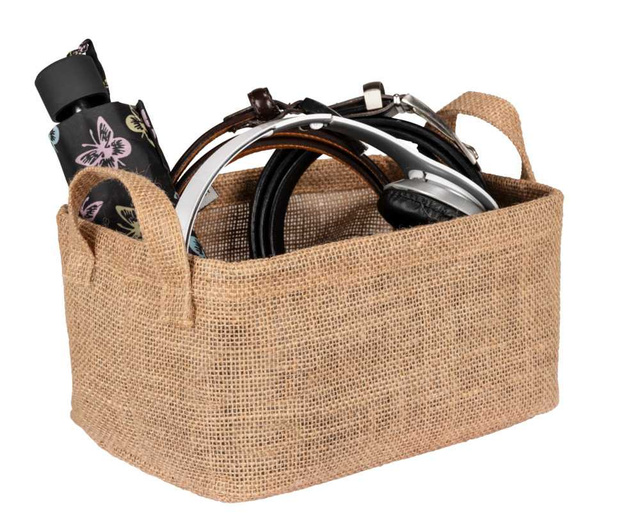 Cos depozitare JUNA cu manere, 100% iuta, WENKO