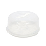 Cutie portabila pentru tort sau briose, Ø 25 x 14 cm