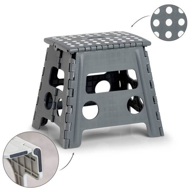 Taburet antiderapant, 37 x 30 x 32 cm, ZELLER