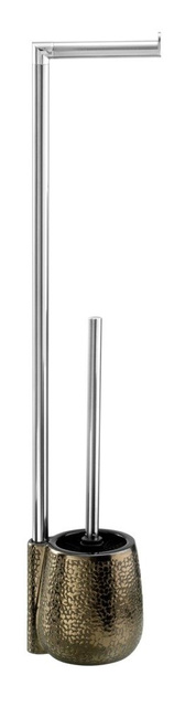 Perie WC cu suport hartie igienica MARRAKESH, WENKO