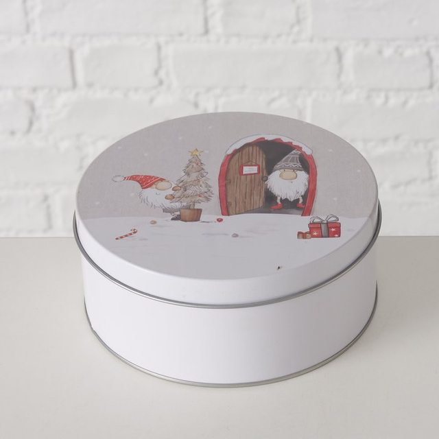 Set de trei cutii de depozitare FIETE, Ø 14-20 cm