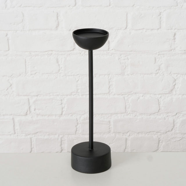 Suport de lumanare metalic pentru o singura lumanare VIMO, 30,5 cm