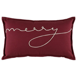 Perna decorativă cu inscripție de sărbătoare, 30 x 50 cm