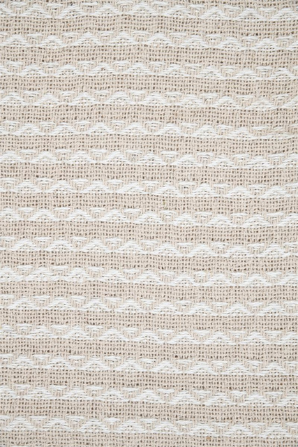 Pătură de bumbac cu franjuri, 125 x 150 cm, BALMA