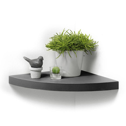 Raft de colț suspendat din MDF