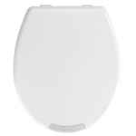 Capac de toaletă Secura Comfort WENKO cu închidere easy-close, scaun de toaletă confortabil Duroplast Easy-Close