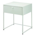 Masuta metalica cu sertar, 35 x 42 x 50 cm