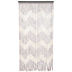 Perdeau pentru ușă, din bambus, 90 x 180 cm