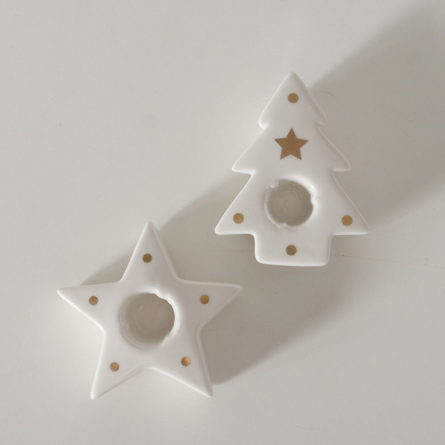 Candelabru pentru tealight în formă festivă BRYNO