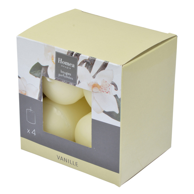 Set lumanari parfumate, coloane, 6 cm