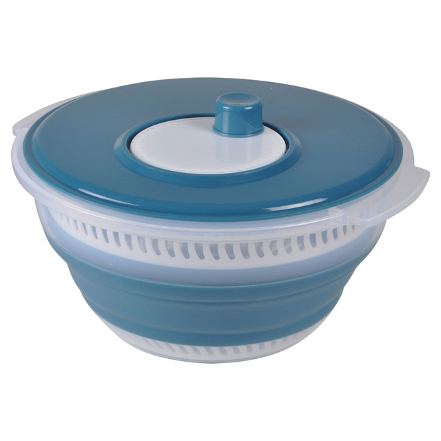 Bol de plastic cu centrifugă pentru salată