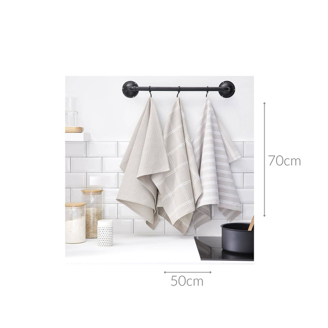 Set 3 prosoape de bucatarie On, 50 x 70 cm