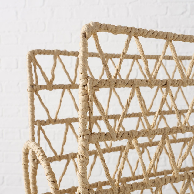 Suport reviste din metal și hârtie CORDA, înălțime 29 cm