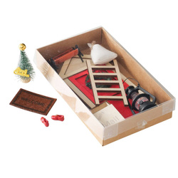 Ușa elfului DIY, decor pentru perete, 17 cm