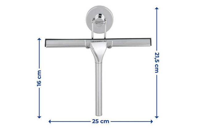 Răzuitor de apă, Vacuum-Loc - oțel inoxidabil, WENKO