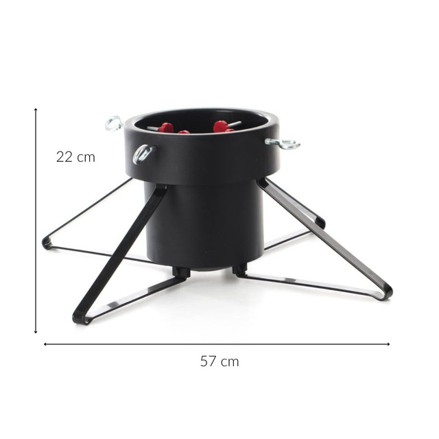 Suport pentru brad natural, cu recipient pentru apa, in forma de cruce