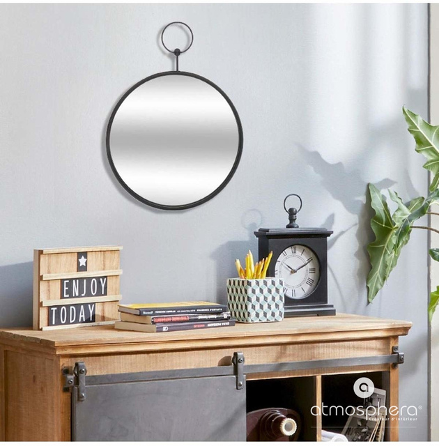 Oglinda de perete rotunda, Ø 30 cm