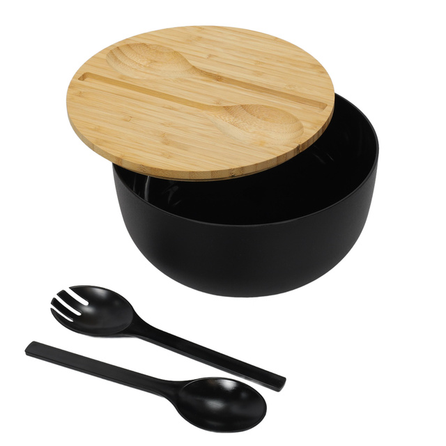 Bol de salata cu tacamuri, 24 x 13 cm