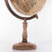 Glob de birou, lemn, bej, 38 cm
