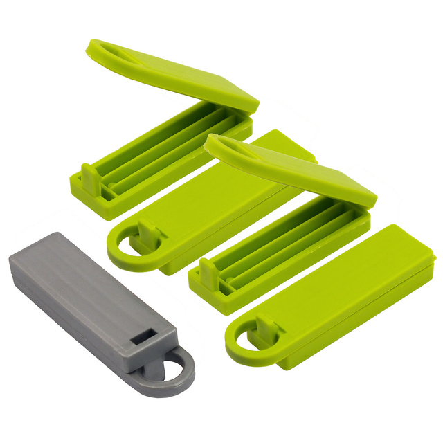 Cleme de etanșare pentru pungi, 7,7 cm, 5 buc