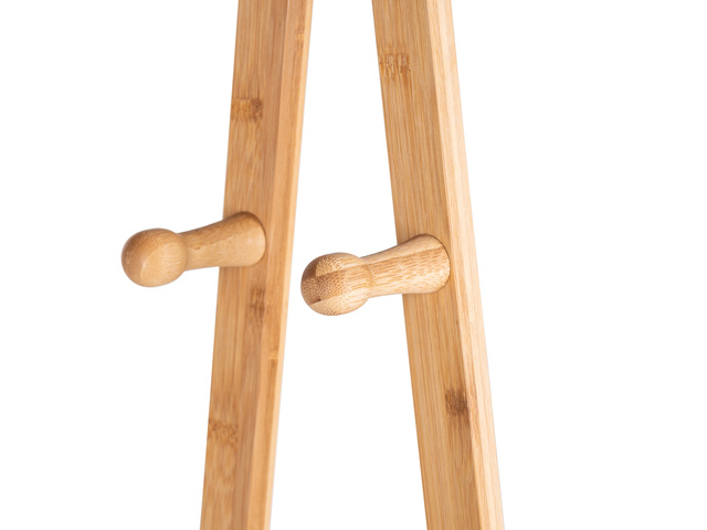 Cuier mobil cu polite HONOLULU, bambus