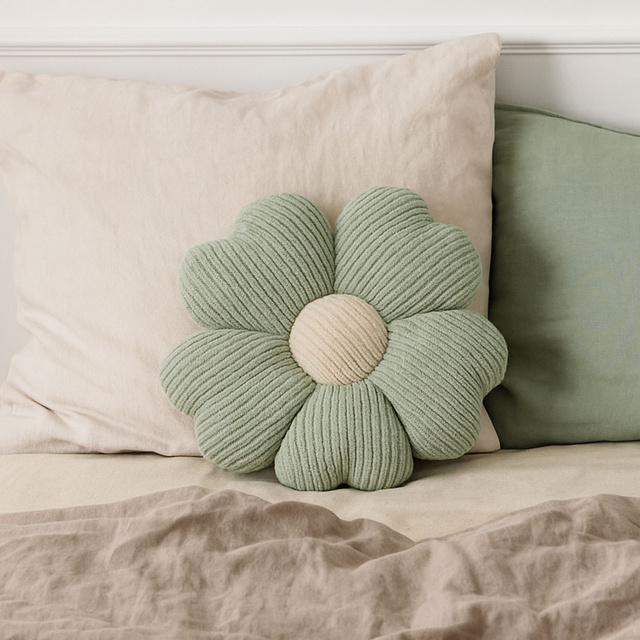 Pernă „floare” MAVA, Ø 38 cm
