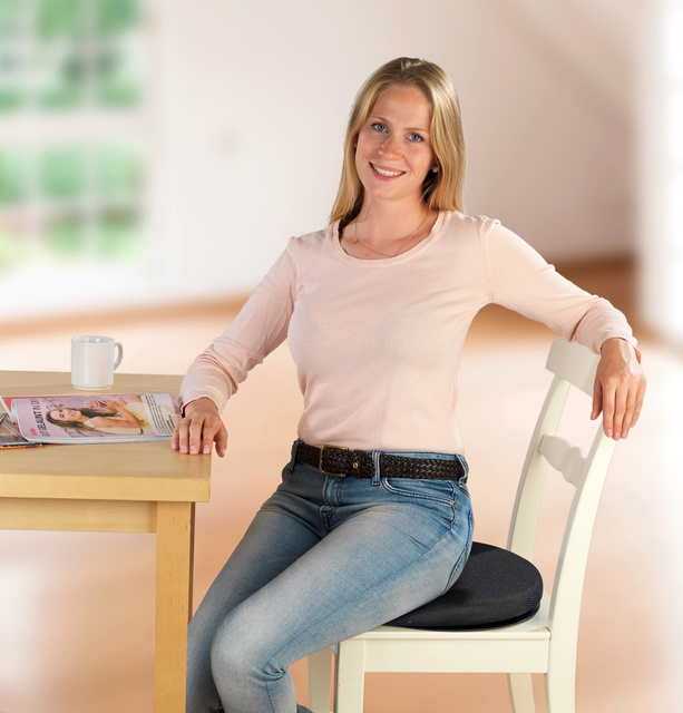 Pernă auto, rotativă, cu două huse