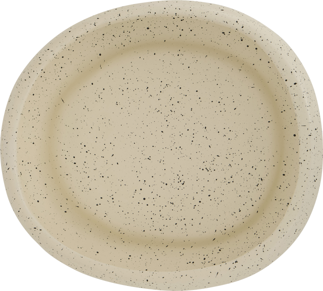 Platouri decorative ceramice WONJA, 2 bucăți