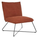 Scaun din catifea Moana, 83 x 75,5 x 64 cm