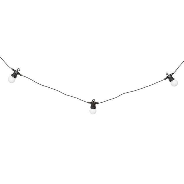 Ghirlandă solară LED, SOA, 10 becuri, 8 m