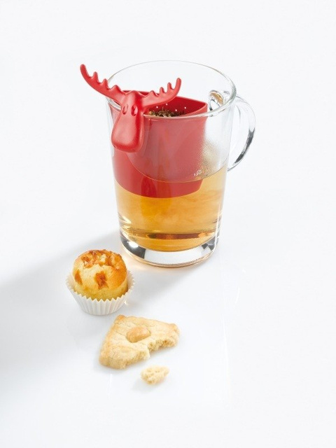 Infuzor de ceai RUDOLF, KOZIOL, albastru organic