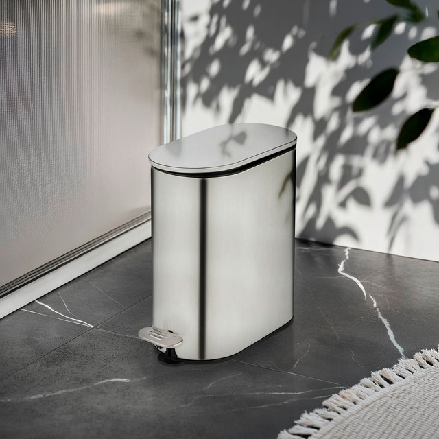 Coș de baie îngust COLLUNGO, 5 litri