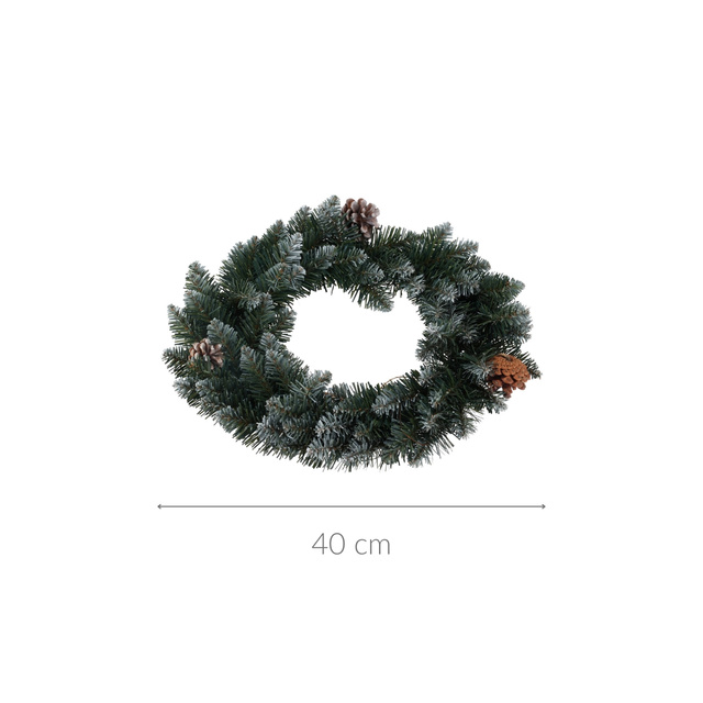 Coroana de Crăciun pentru decorare, Ø 40 cm