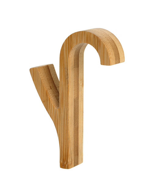 Carlige pentru calorifer din bambus, 2 buc.