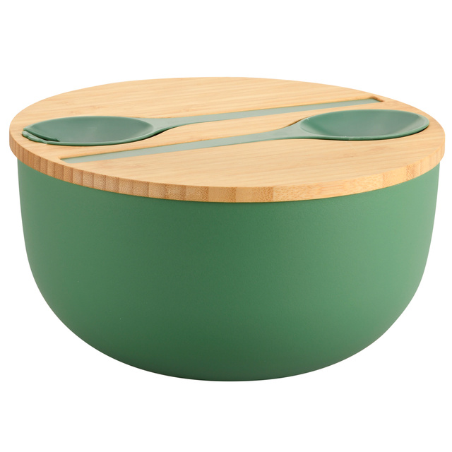 Bol de salata cu tacamuri, 24 x 13 cm